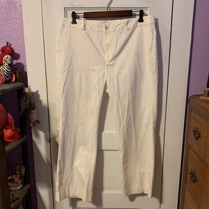 Banana Republic Women’s Harrison White Dress Pants